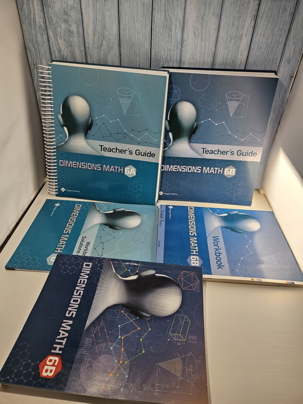 Dimensions Math 6 - dimensions teacher guide A & B and students curriculum part